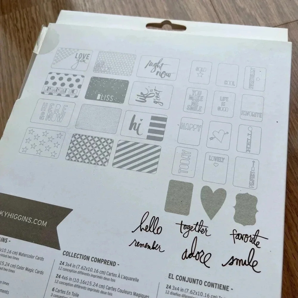BECKY HIGGINS PROJECT LIFE COLOR MAGIC VALUE KIT 60 PIECES - Picture 5 of 5